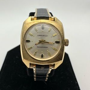 Vintage Rare Bulova Caravelle Transistorized Women’s Wrist Watch Luxury